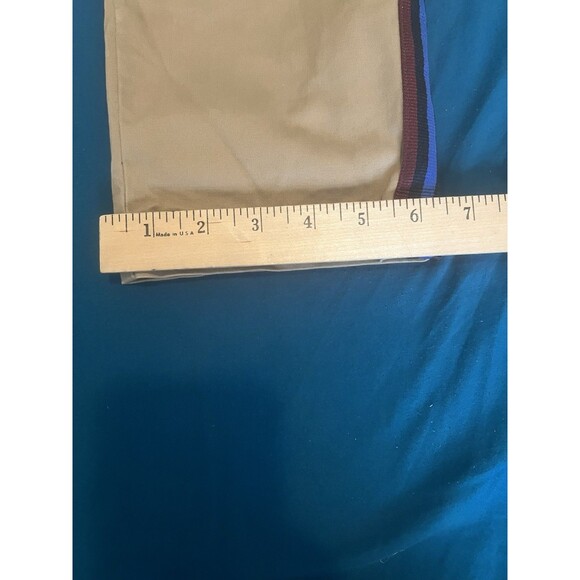 abercrombie & fitch langdon skinny stretch khaki Striped 30x30 - Picture 3 of 4